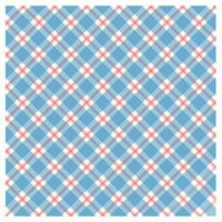 Blue and red plaid pattern background,  blue checkered vector