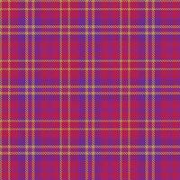 Plaid Pattern Vector, Tartan Fabric background vector