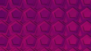 A purple background with hexagons and hexagons. Abstract background. Vector illustration