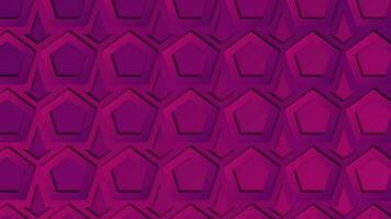 A purple background with hexagons and hexagons. Abstract background. Vector illustration