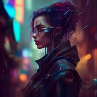 2+ Thousand Cyberpunk Girl Royalty-Free Images, Stock Photos