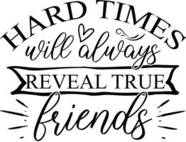 Friendship Quotes Design vector