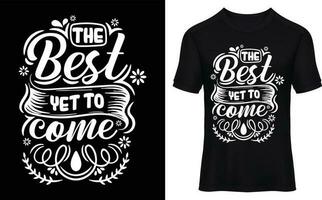 Modern minimalist typography T-shirt design vector