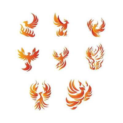 Phoenix Rising Vector Art, Icons, and Graphics for Free Download
