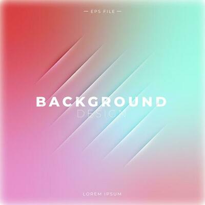 Dimensional gradient background vector design