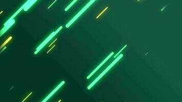 Abstract animated background with glowing diagonal lines video