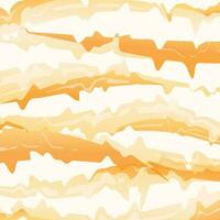 Vector abstract background. Yellow gradient horizontal paint drips, blots and blur. Imitation of honey or glaze.