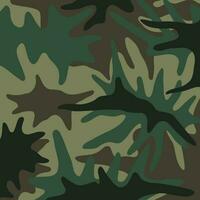 Jungle uniform pattern camouflage for stealth action vector