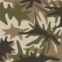 Ranger uniform pattern arctic and desert camouflage for stealth action vector