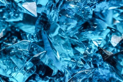 Abstract nature tileable texture background. 3d illustraion with a broken pieces of ice. photo