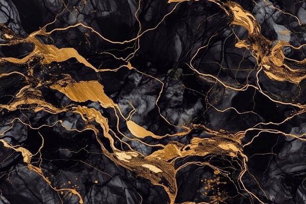 Black And Gold Marble Background Stock Photos, Images and Backgrounds