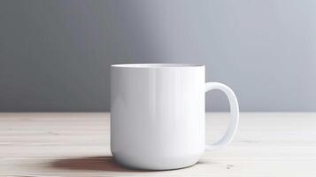 . . White black template mug cup mock up. Can be used for graphic design or marketing. Graphic Photo Art