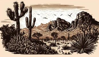 . . Mountain desert texas landscape. Wild west western adventure explore inspirational vibe. Graphic Art photo