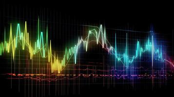 . . Finance stock forex graph marketing money trend volume income go up and down. Can be used for illustration of analysis finance statements. Graphic Art photo