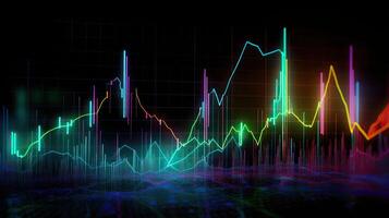 . . Finance stock forex graph marketing money trend volume income go up and down. Can be used for illustration of analysis finance statements. Graphic Art photo