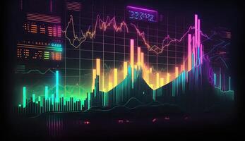 . . Finane stock trade growth chart diagram statistics. Can be used for finance money analysis income marketing or economy strategy. Graphic Art photo