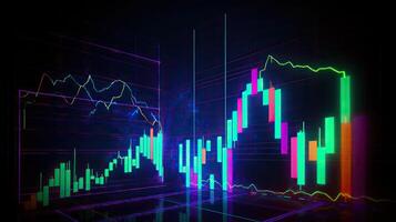 . . Finance stock forex graph marketing money trend volume income go up and down. Can be used for illustration of analysis finance statements. Graphic Art photo