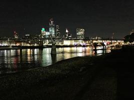 A view of the River Thames in London photo