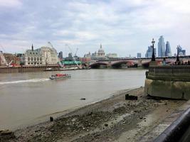 A view of the River Thames near Tower Bridge photo