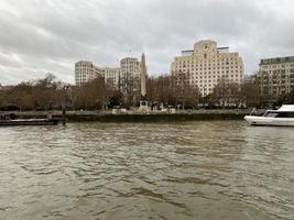 A view of the River Thames near Tower Bridge photo