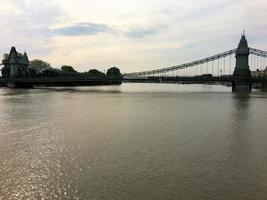 A view of the River Thames at Hammersmith photo