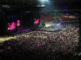 Jakarta, Indonesia on March 2023. The atmosphere of blackpink's concert in Jakarta, Born in Pink World Tour photo