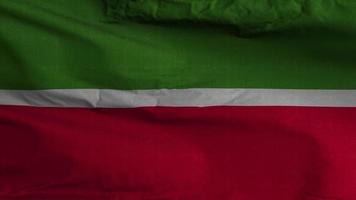 Tatarstan Flag Loop Background 4K video