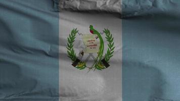 Guatemala drapeau boucle Contexte 4k video