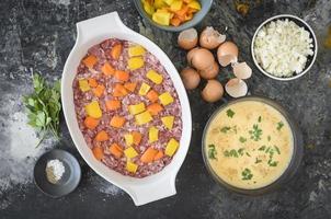 Biscuite breakfast casserole recipe photo