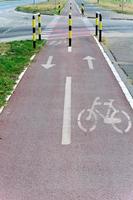 Bicycle track sign photo