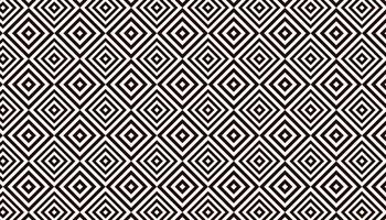Black and white op art diagonal square pattern vector. Abstract rhombus tiles geometric background. vector