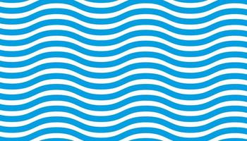 Blue and white wavy line seamless pattern vector art. Dynamic curve wave background. Vintage ripple effect geometric waves.