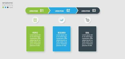 Timeline chart business infographic template. vector