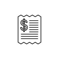 ticket, money vector icon illustration