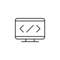 coding vector icon illustration