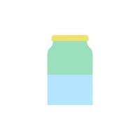 Kitchen, bottle vector icon illustration