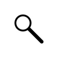 magnifier vector icon illustration