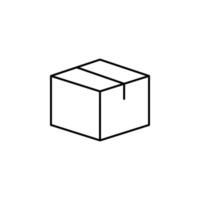 box vector icon illustration