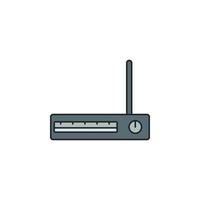 modem vector icon illustration