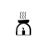 aromatherapy vector icon illustration