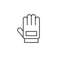 gloves vector icon illustration