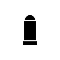 bullet vector icon illustration