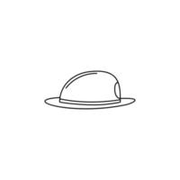 fuego sombrero vector icono ilustración