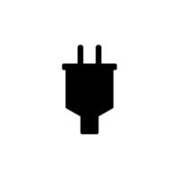 European plug vector icon illustration