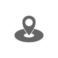 Coordinate, gps, location vector icon illustration