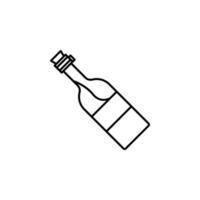 champagne vector icon illustration