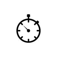 stopwatch vector icon illustration