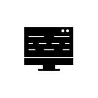 Web development, coding vector icon illustration