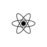 atoms vector icon illustration