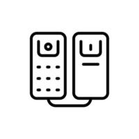 Phone, technology vector icon illustration